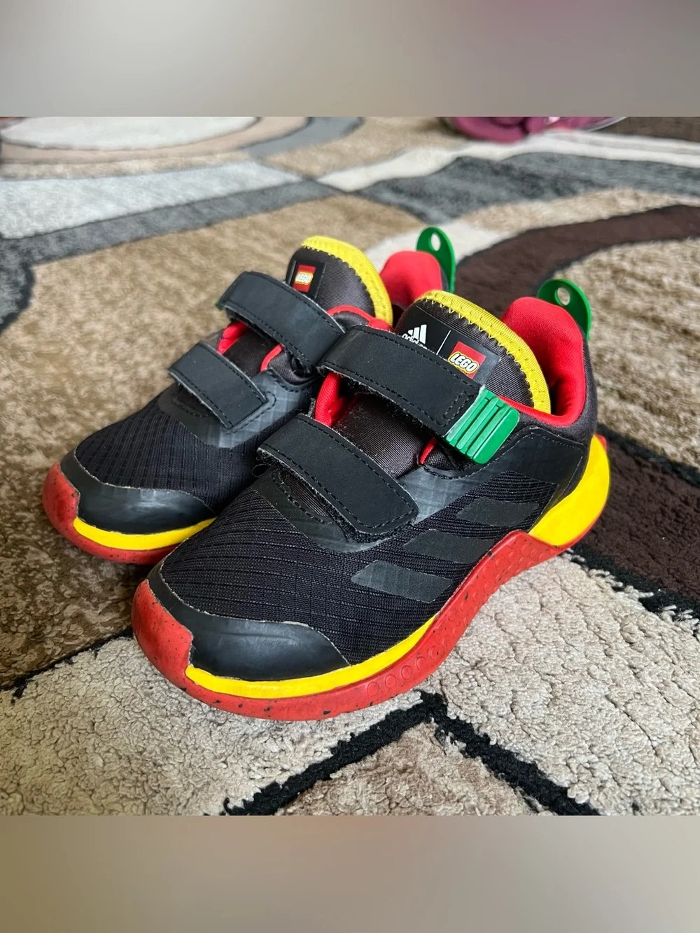 Toddler Adidas x LEGO Sport DNA Sneakers Size 9k